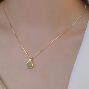 Water-drop Charm Necklace