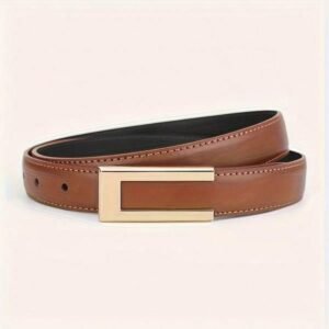 Brown High-End Alloy Material Belt