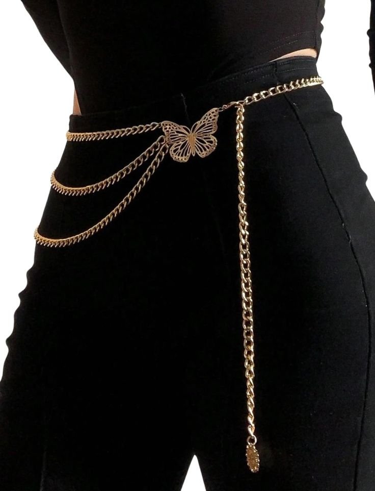 Adjustable Metal Body Chain